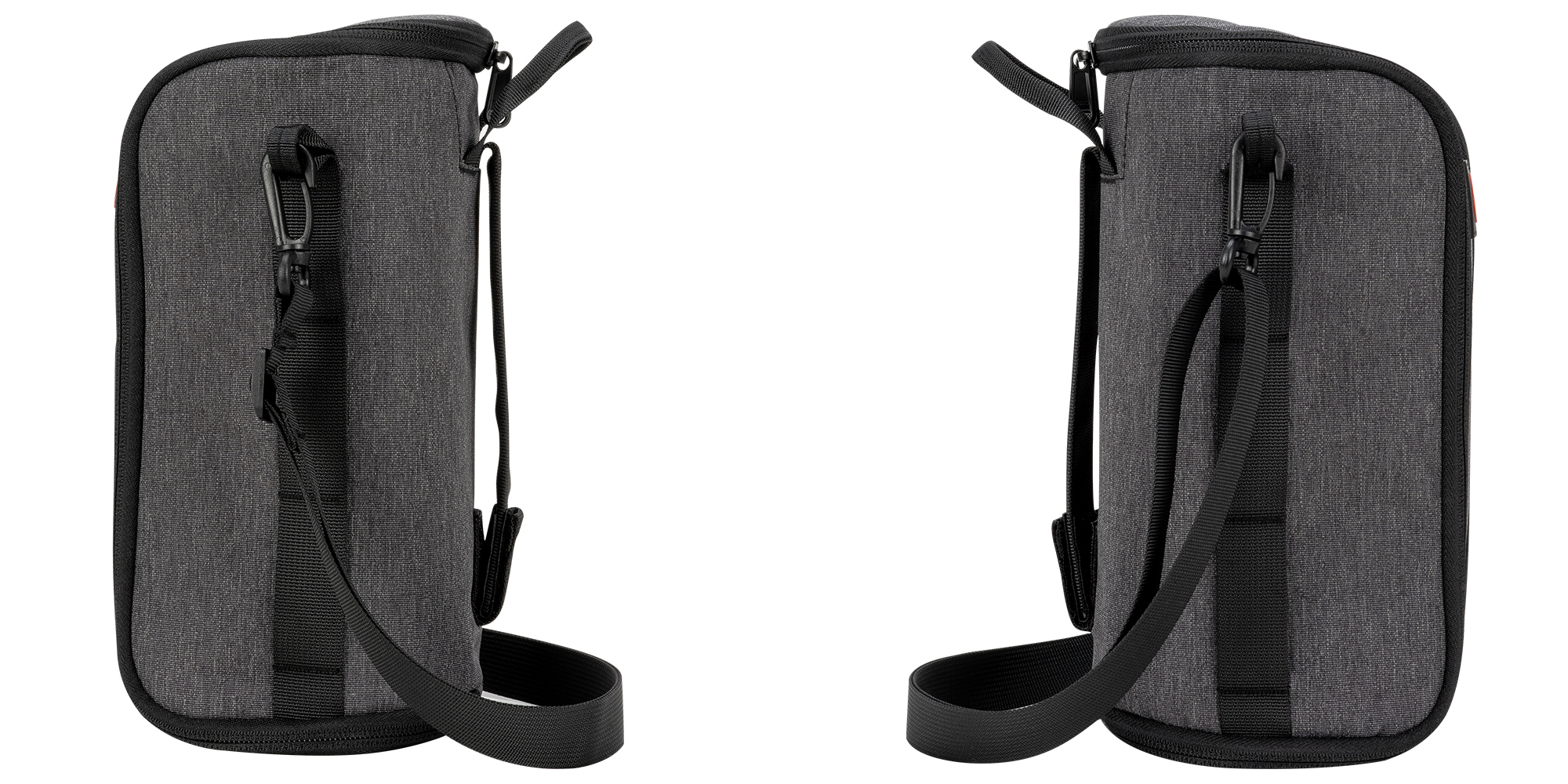 Pokrowiec na obiektyw GGS L3 - szary - bok